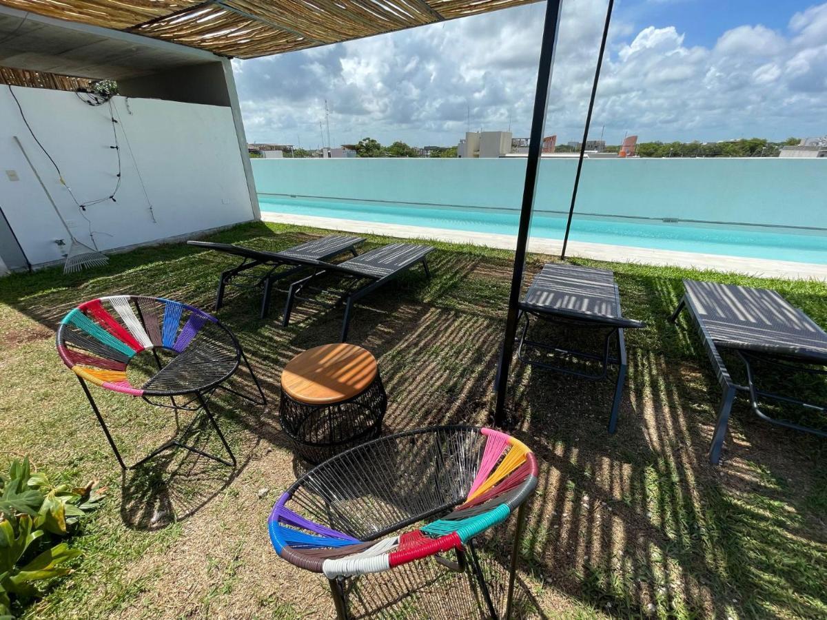 Katalox Jungle Lofts By Simply Comfort Tulum Centre Rooftop Patio & Pool Apartman Kültér fotó