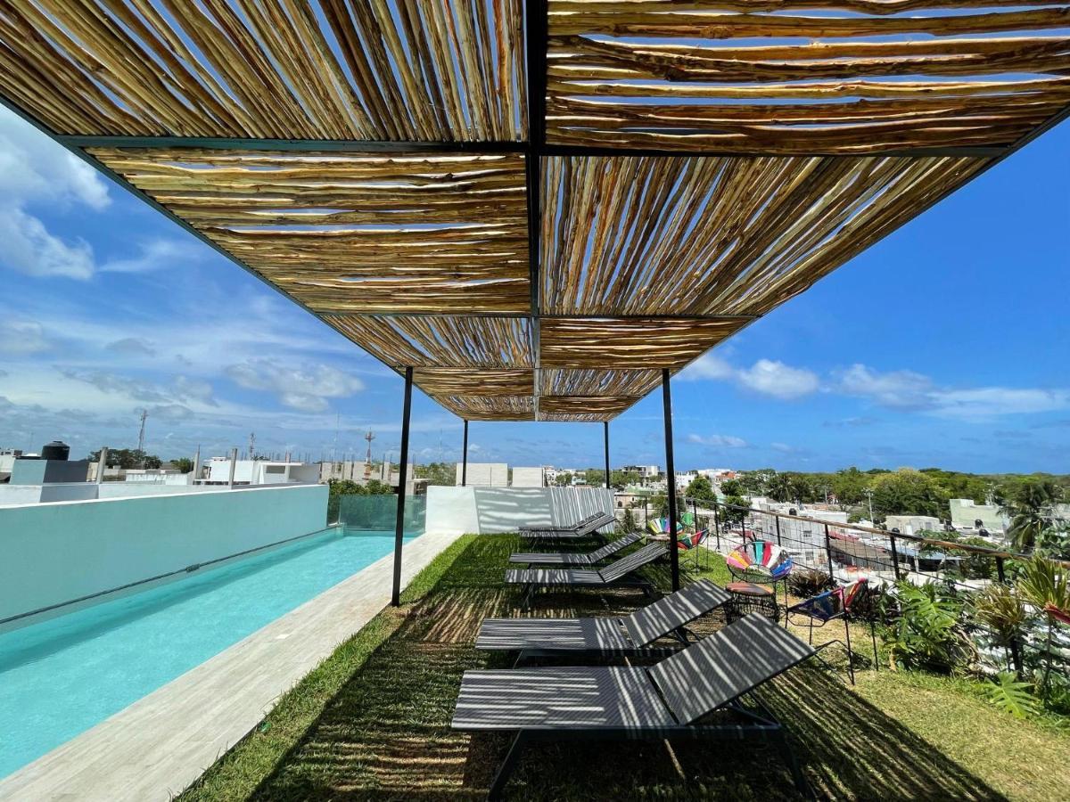 Katalox Jungle Lofts By Simply Comfort Tulum Centre Rooftop Patio & Pool Apartman Kültér fotó