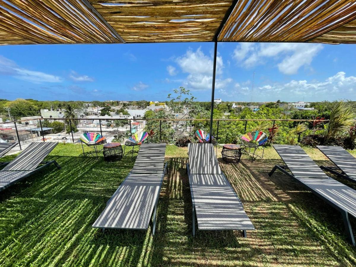 Katalox Jungle Lofts By Simply Comfort Tulum Centre Rooftop Patio & Pool Apartman Kültér fotó